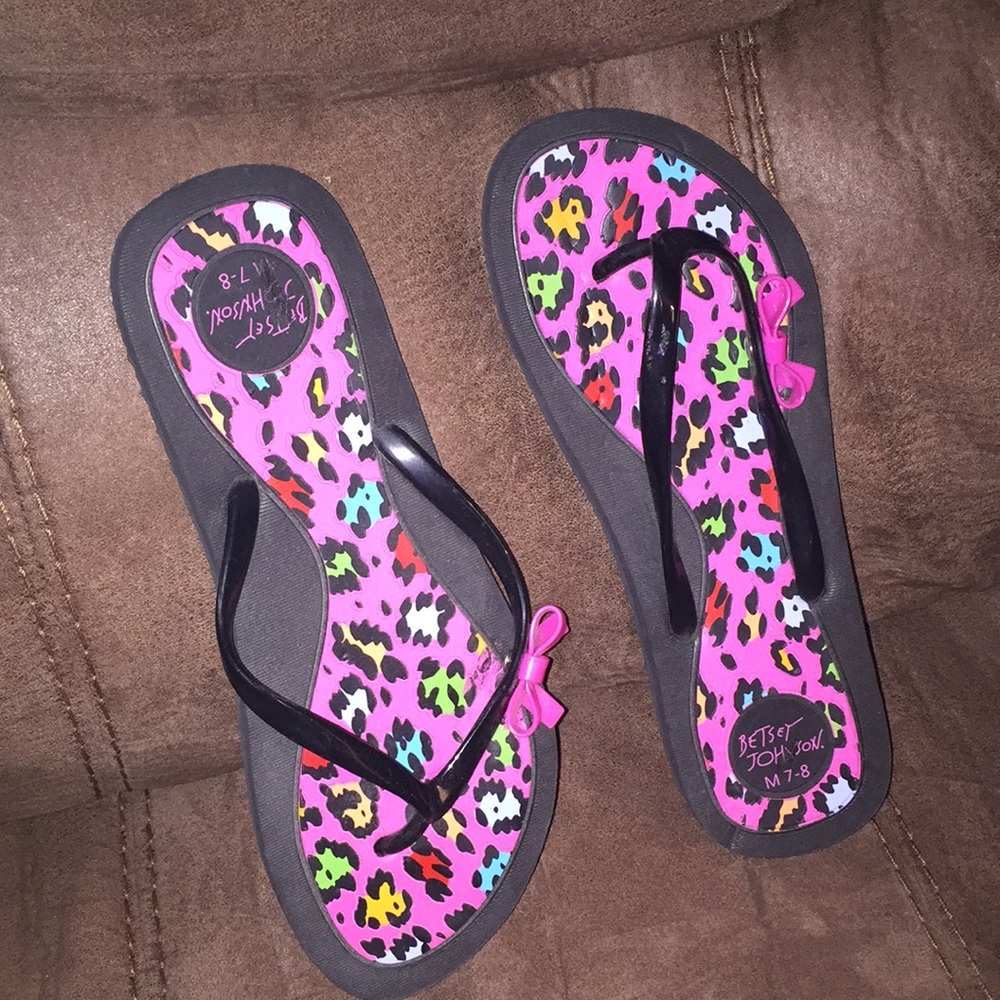 Betsey Johnson FlipFlops😱SALE